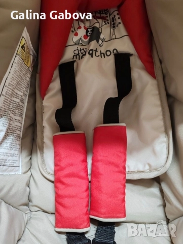 Детско столче "Hauck" , снимка 3 - Столчета за кола и колело - 49479829