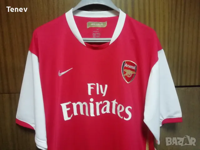 Arsenal Nike нова с етикет оригинална тениска фланелка Арсенал 2006/2007/2008 размер XL, снимка 4 - Тениски - 48215486