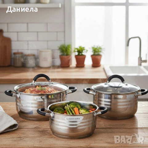 Премиум комплект съдове Edenberg - 6 части