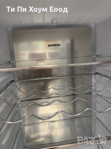Комбиниран хладилник с фризер Siemens KG39NSBBF, черен мат стъклен, снимка 5 - Хладилници - 53921044
