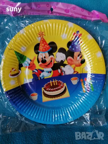 Парти артикули Мики и Мини Маус, снимка 4 - Други - 24228698