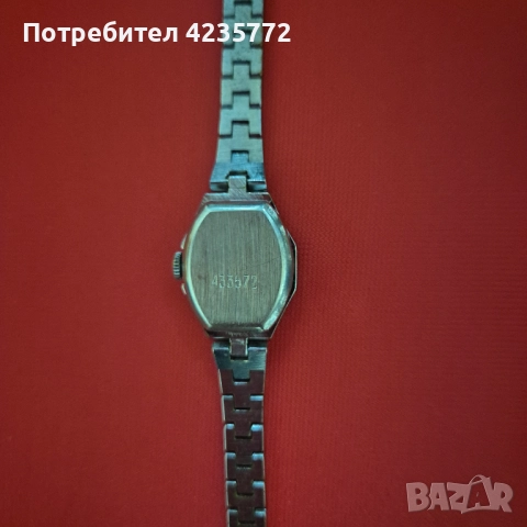 Луч механичен винтидж часовник. , снимка 3 - Дамски - 52684750