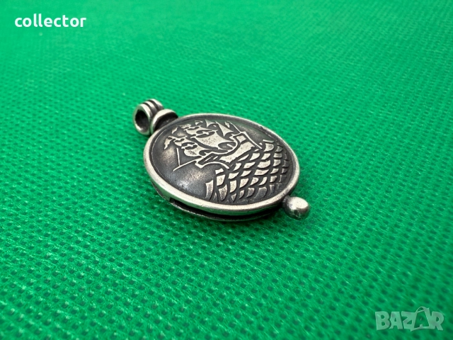 Дизайнерска сребърна висулка с кораб. №7441, снимка 3 - Колиета, медальони, синджири - 51943167