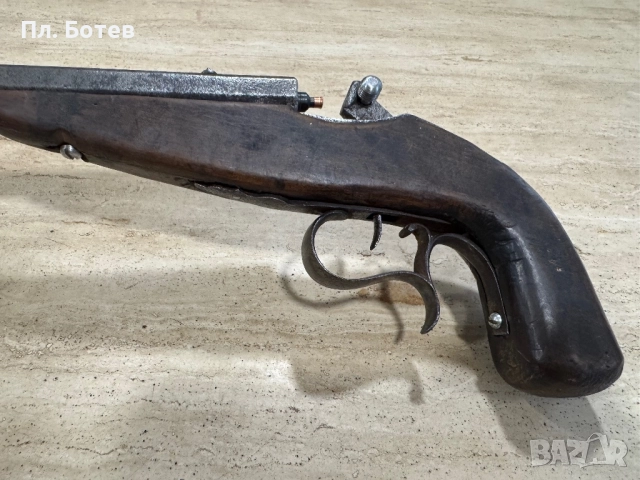 Рядък капсулен пистолет, пищов, револвер, снимка 9 - Антикварни и старинни предмети - 52042090