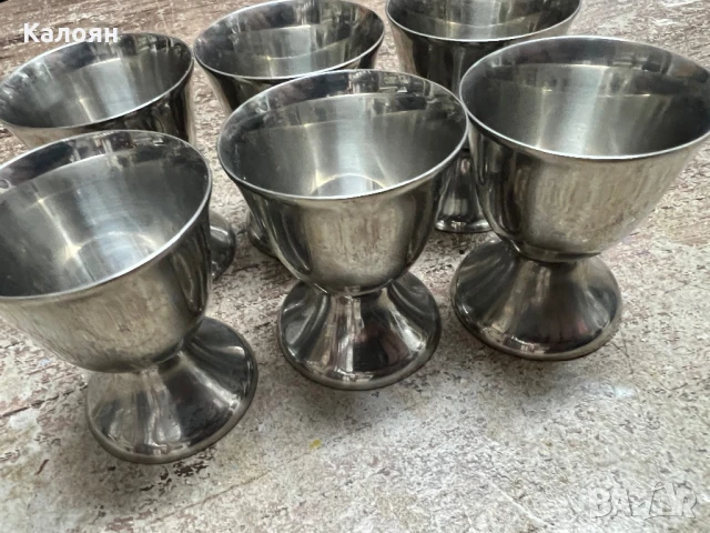 Чашки за яйца лот 6 броя. Цена за всичките , снимка 5 - Колекции - 50558858