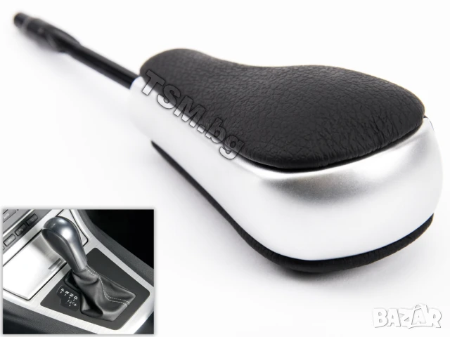 КОЖЕНА ТОПКА СКОРОСТЕН ЛОСТ за BMW E81 E82 E87 E88 E90 E91 E92 E93 E63 X1 E84 БМВ АВТОМАТИК КАРБОН, снимка 7 - Аксесоари и консумативи - 50631408