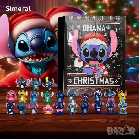 РАЗПРОДАЖБА! -50% Коледна декорация Stitch / Стич, снимка 11 - Други - 52218177
