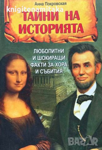 Тайни на историята - Любопитни и шокиращи факти за хора и събития - Анна Покровская, снимка 1 - Други - 46297051