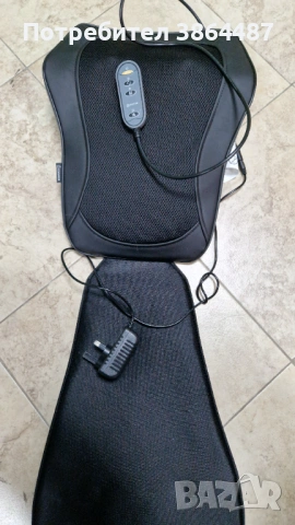 Масажор за гръб и шия COMFIER с топлина, 3D шиацу масажор