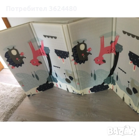 Водоустойчива подложка за игра - сгъваемо шарено килимче , снимка 12 - Други - 52773814