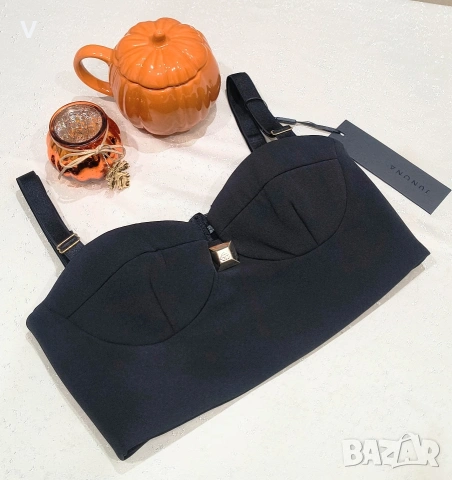 Кроп топ бюстие Junona Юнона панталон кожен клин риза , снимка 3 - Корсети, бюстиета, топове - 53960166