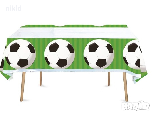 Футбол футболна топка  спорт найлонова покривка за парти рожден, снимка 1 - Покривки за маси - 22447962