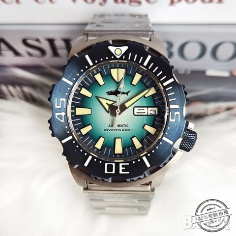 Часовник Heimdallr Monster V2 Automatic хомидж на Seiko Monster V3, снимка 1 - Мъжки - 43310942