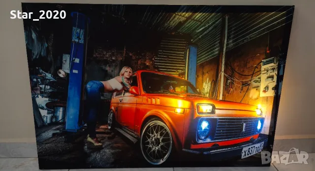 Светещи картини с LED осветление на едро , снимка 10 - Картини - 49339844