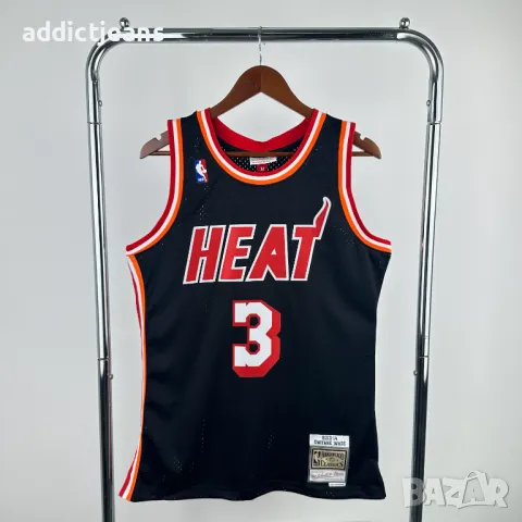 Мъжки потник Mitchell&Ness Dwyane Wade Miami Heat season 2013 размер XL, снимка 1 - Спортни дрехи, екипи - 48621793