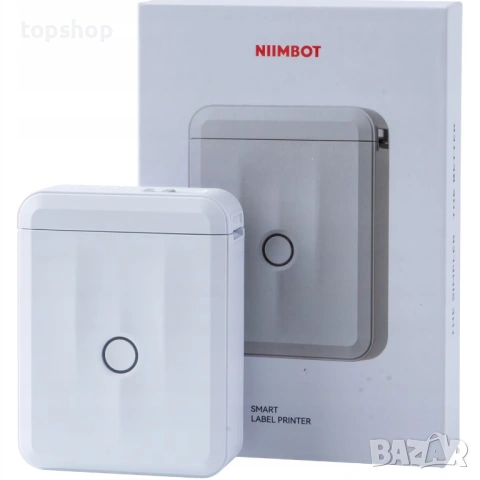 Niimbot D110M мини принтер за етикети, бял