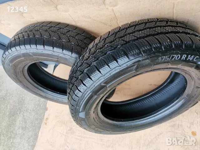 175/70R14C continental 8мм грайфер-№372, снимка 9 - Гуми и джанти - 48440113