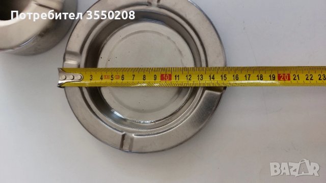 Метален  пепелник, снимка 4 - Аксесоари за кухня - 51039561
