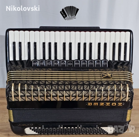 Акордеон Hohner Atlantic IV Deluxe , снимка 4 - Акордеони - 54187297