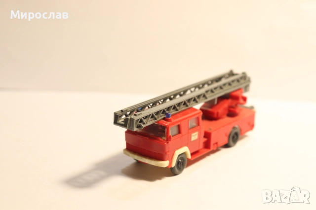 WIKING 1:87 H0 MAGIRUS ПОЖАРНА КАМИОН МОДЕЛ КОЛИЧКА, снимка 3 - Колекции - 52965118