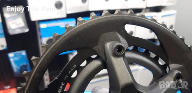 Курбели Shimano Grx FC-RX600 46/30, снимка 4 - Части за велосипеди - 52345833