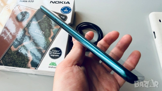 Nokia X20 – много запазен + оригинален калъф (чисто нов), снимка 6 - Nokia - 53063232