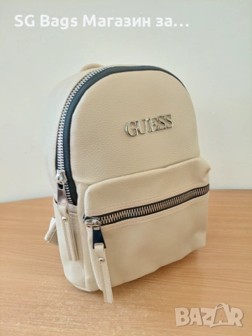 Guess дамска чанта тип раница дамска раница код 16, снимка 11 - Раници - 51741979