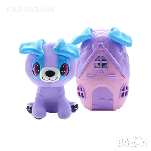 PUPA DORABLES Плюшено Куче в Къщичка 2412002, снимка 2 - Плюшени играчки - 52090079