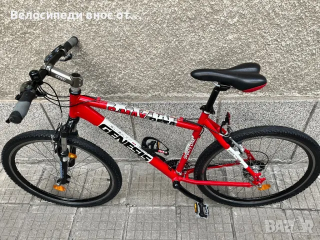 Алуминиев велосипед 26 цола 24 скорости преден амортисьор аиро капли палцови команди много запазено , снимка 16 - Велосипеди - 49780135