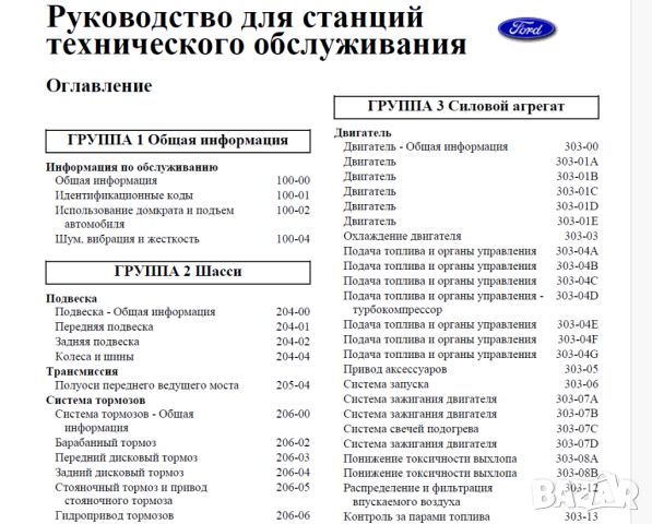 Форд Фокус-6 модела.Ръководства за техн.поддръжка и ремонт/на СD /                , снимка 3 - Специализирана литература - 46656946