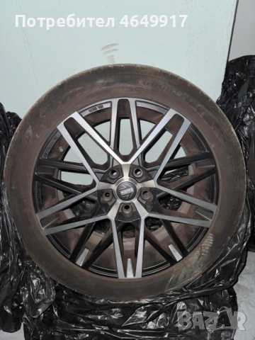 Джанти Momo 17” с летни гуми Goodyear Eagle F1 ASYMM 6, снимка 4 - Гуми и джанти - 53527462