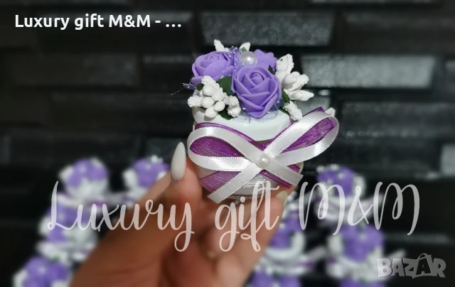 Подаръци за гости -  бурканчета със свещ, снимка 10 - Подаръци за кръщене - 36079607