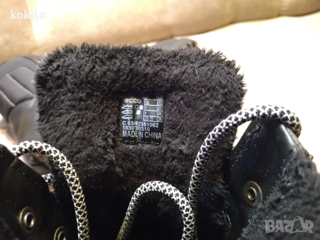 ECCO gore-tex- ботуши 36 номер , снимка 7 - Детски боти и ботуши - 52859207
