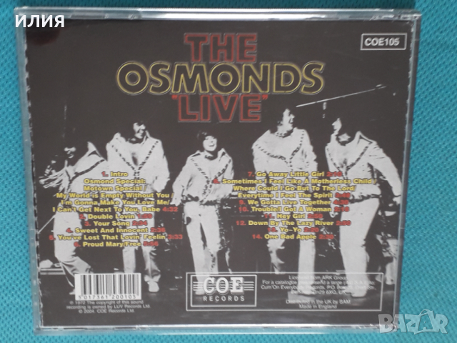 The Osmonds+Donny Osmond(Soft Rock,Pop Rock,Disco)-6CD, снимка 6 - CD дискове - 45060026