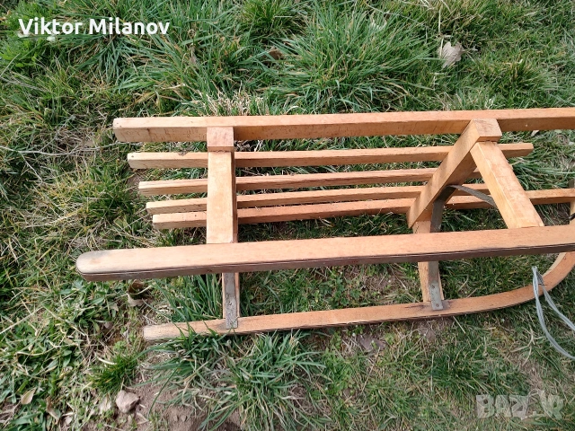 Дървена шейна