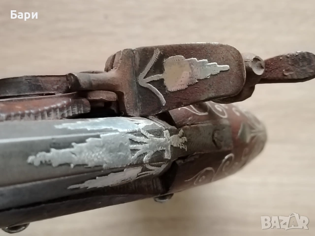 Стар Кремъчен Пищов , Пистолет, Кремъклия, снимка 7 - Колекции - 53184263