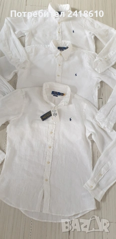 POLO Ralph Lauren Len/ Лен Slim Fit Mens Size M 3 Броя  ОРИГИНАЛ! Мъжки Ленени Ризи., снимка 7 - Ризи - 54208546