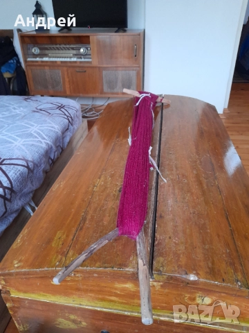 Стара дървена мотовилка за прежда #2