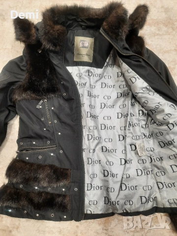 Дамско зимно яке Christian Dior , снимка 7 - Якета - 52811954