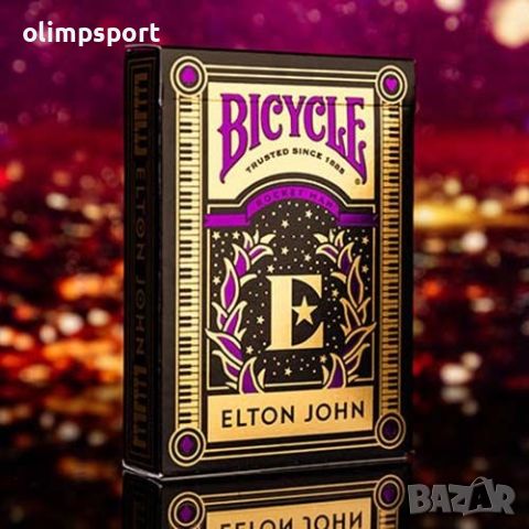 карти за игра BICYCLE ELTON JOHN нови , снимка 1 - Карти за игра - 46704806