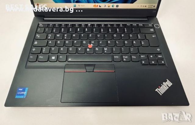 Лаптоп Lenovo E14 gen 2 i7 10gen 16GB RAM 512SSD с Гаранция към LENOVO , снимка 5 - Лаптопи за работа - 46576741