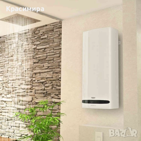 Бойлер TESY Bellislimo плосък 80 л, 2200 W, снимка 3 - Бойлери - 52704684