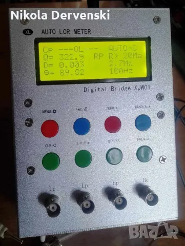 Auto LCR Digital Bridge Meter XJW01, снимка 2 - Друга електроника - 46310014