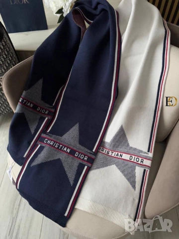 кашмирен шал christian dior, снимка 3 - Шалове - 51442993