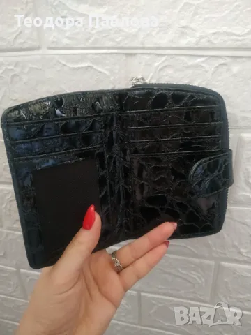 Дамско портмоне Enzo Nori, снимка 5 - Портфейли, портмонета - 49684301