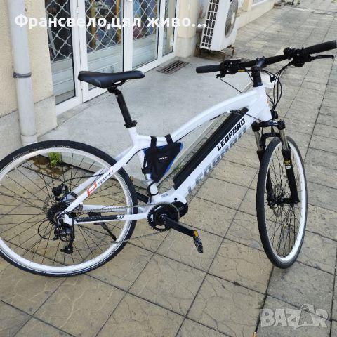 28 цола алуминиев електрически велосипед колело с ключ и зарядно работи с ръчна газ 36 волта 250 вта, снимка 1 - Велосипеди - 46503656
