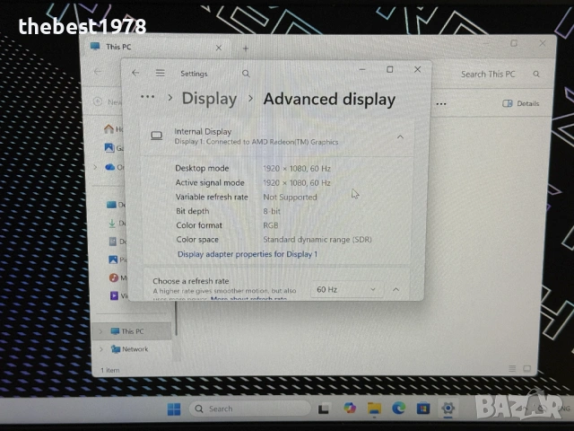 ROG Zephyrus G14`Ryzen 4600HS/GTX 1650Ti/16GB RAM/512GB SSD/FHD IPS, снимка 8 - Лаптопи за игри - 53488033
