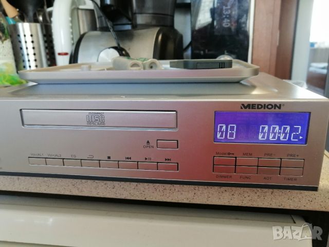 Кухненско радио с CD MP3 плейър и таймер за готвене MEDION MD 83963, снимка 6 - Радиокасетофони, транзистори - 45926160