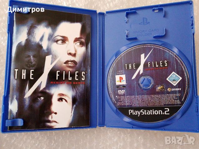 The X Files ps2 PAL , снимка 2 - Игри за PlayStation - 46499425