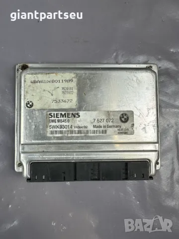 ECU Компютър Двигател за БМВ BMW E60 M54 7527072